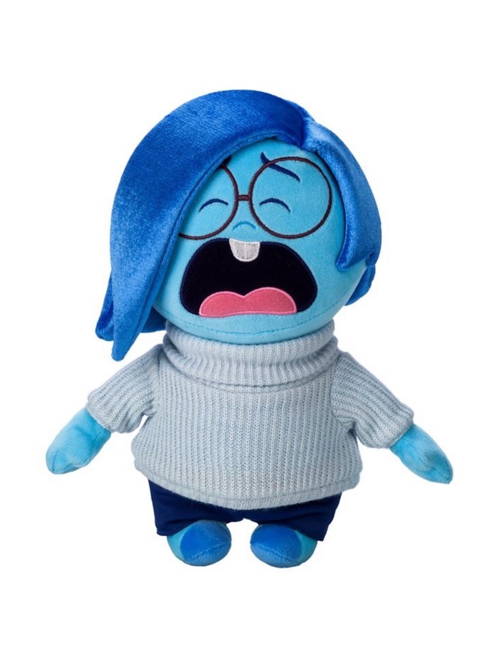 Disney Inside Out Sadness Plush - Blue and Light Blue